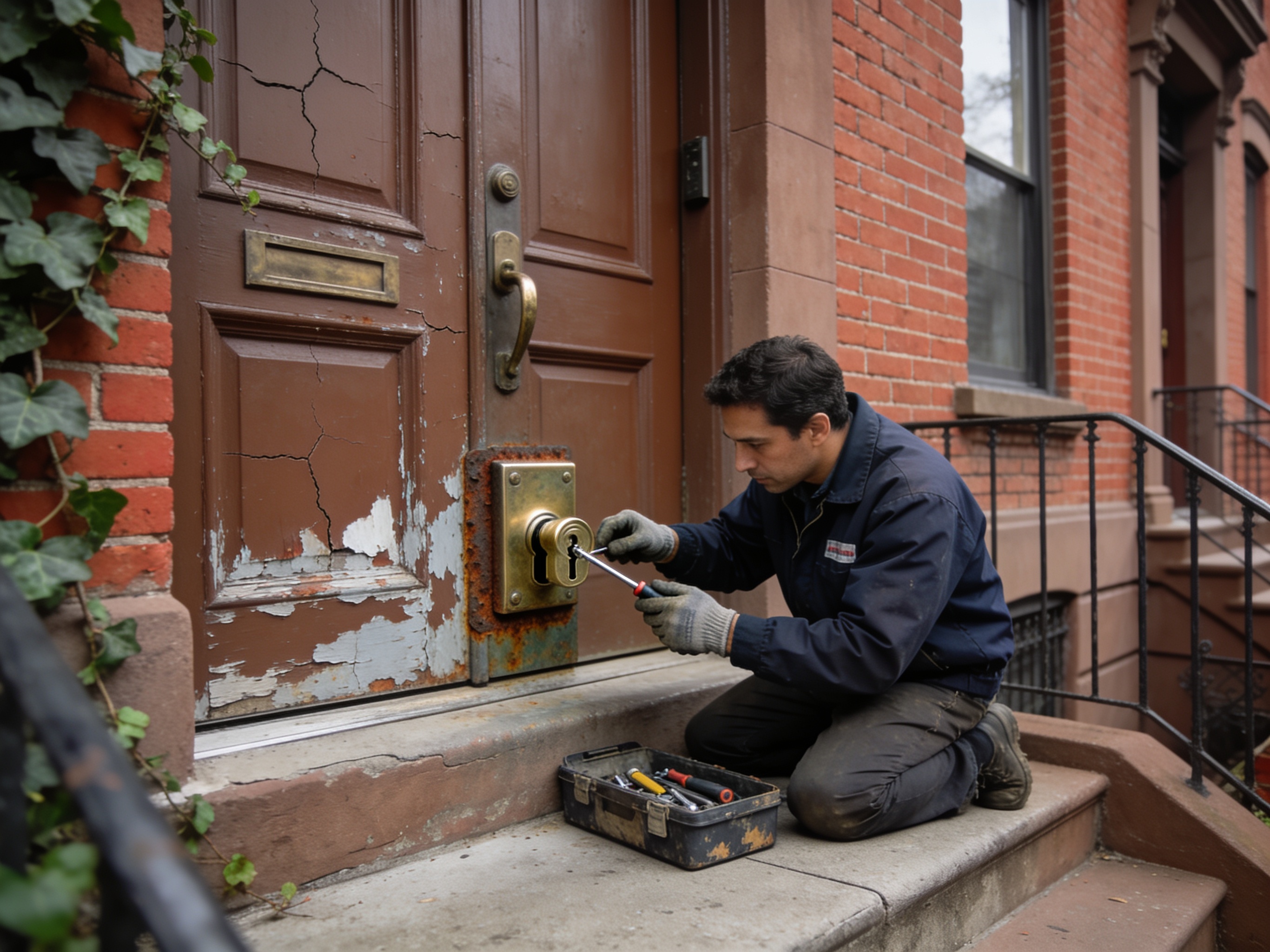 Updating Locks After Moving Into A Brooklyn Brownstone